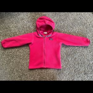 Patagonia pink fleece toddler girls 3t